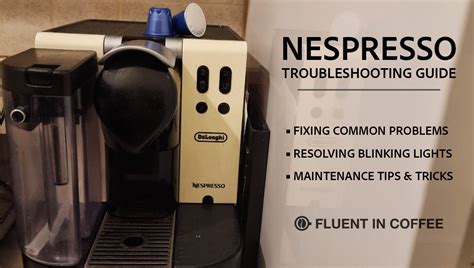 nespresso machine not working|Nespresso Troubleshooting: How To Solve Common Problems